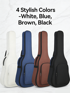41 Zoll Akustikgitarren-Gigbag Gepolsterter Gitarren-Rucksack mit Verstellbarem Schultergurt Wasserdichter Oxford-Gitarrenkoffer für Reisen - Product Image 4
