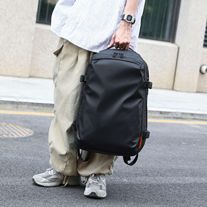 Sac à dos d'affaires multifonctionnel grande capacité avec airbag pour ordinateur, en tissu Oxford imperméable, sac de compression sous vide pour voyage - Product Image 2