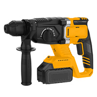 Marteau perforateur rotatif sans fil 20V Vertak, outils de perçage multifonctions, ensemble de perceuse rotative électrique