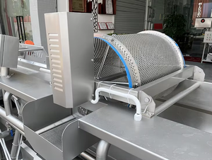 Automatic 304 Stainless Steel <b>Fruit</b> <b>Vegetable</b> Washing <b>Machine</b> for Leafy Greens Cabbage-Engine Core <b>Vegetable</b> <b>Processing</b> Plant - Product Image 6