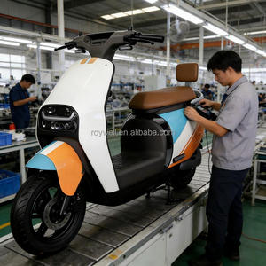 Motocicleta Eléctrica Roywell MC35 60V24Ah 40-60km/h <span class=keywords><strong>de</strong></span> Dos Plazas, Motocicleta Urbana con Controlador <span class=keywords><strong>FOC</strong></span> sin Escobillas <span class=keywords><strong>de</strong></span> 600W, Control Remoto + Llave - Product Image 5