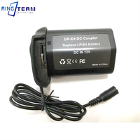 Batterie factice LP-E4 neuve, coupleur DC DR-E4, alimentation pour appareils photo Canon EOS 1DC X Mark III IV, compatible avec les appareils photo 1DC 1DX 1Ds Mark III