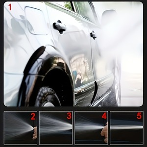 Buse multifonction en métal de grande qualité Outil d'arrosage <span class=keywords><strong>à</strong></span> haute pression Équipement d'irrigation Pistolets <span class=keywords><strong>à</strong></span> <span class=keywords><strong>eau</strong></span> de jardin - Product Image 5