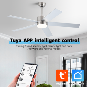 <span class=keywords><strong>Abat</strong></span>-<span class=keywords><strong>jour</strong></span> intérieur moderne en acrylique avec 5 pales de serrage LED télécommande de ventilateur de plafond personnalisable vente en gros en usine - Product Image 5