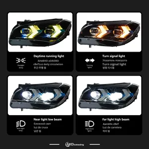 Faro Anteriore per BMW X1 (E84) 2010-2015, Stile Freccia Modificato, Luci Diurne a LED e Indicatori di Direzione, 12V 55W - Product Image 3