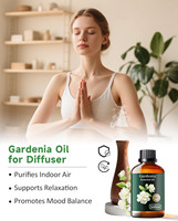 100% minyak esensial Gardenia murni minyak Gardenia alami untuk Diffuser kamar tidur, penguat cucian & parfum wanita