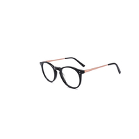 Montures de lunettes optiques légères de forme ronde vintage tendance, unisexes, en métal, pour la lecture, pour le bureau au quotidien