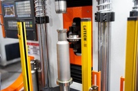 Ligne de production automatique de thermos en acier inoxydable de 6000 pièces/10h, machine de tournage de col CNC à 2 stations