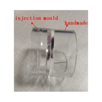 Supports ronds transparents en acrylique pour collections de minéraux et pierres précieuses, présentoir durable pour œufs de Pâques et sphères de pierres précieuses