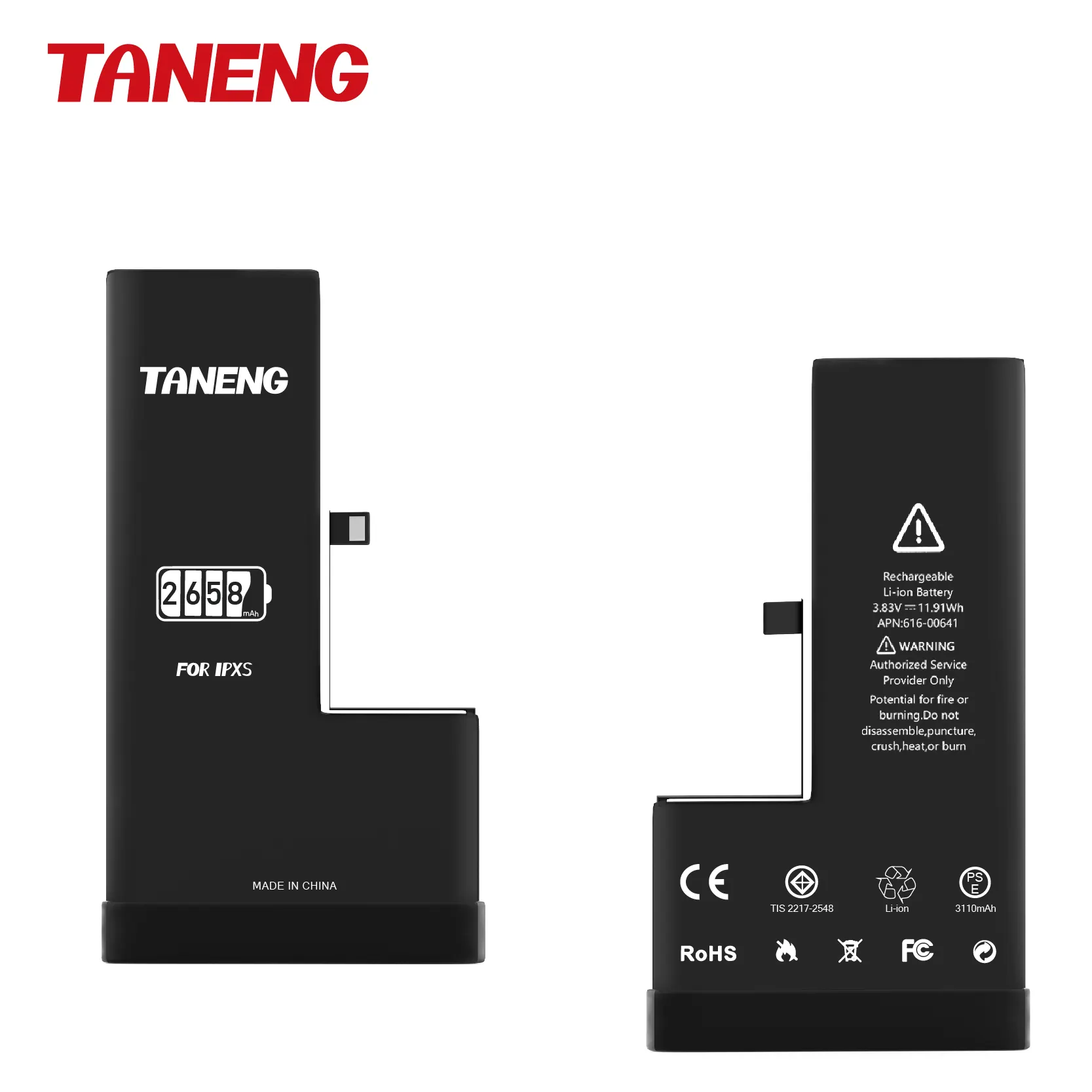 TANENG Phone 5 5S 5g Rechargeable Mobile Battery Apple Cell Phone Original Battery for Iphone 5 5S 5g Battery