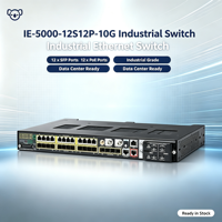 Nouveau Commutateur Industriel Cisco IE5000 avec 12 ports Cuivre PoE+, 12 ports FE/GE SFP et 4 ports SFP Uplink 1G IE-5000-12S12P-10G