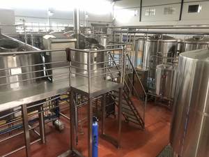 Sistema de cervecería de <span class=keywords><strong>cerveza</strong></span> industrial automático 2000L 3000L 5000L Equipo de elaboración de <span class=keywords><strong>cerveza</strong></span> con <span class=keywords><strong>material</strong></span> de recipiente a presión SUS304 - Product Image 4