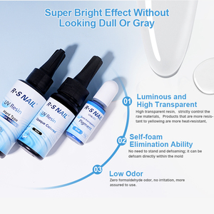 <span class=keywords><strong>Kit</strong></span> de <span class=keywords><strong>Resina</strong></span> UV Transparente de Alta Viscosidad Ransheng para <span class=keywords><strong>Principiantes</strong></span>, sin Burbujas, para Hacer Llaveros y Manualidades de <span class=keywords><strong>Resina</strong></span> - Product Image 3