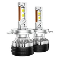 Nueva Bombilla LED para Faros Delanteros de Automóvil, Alta Luminosidad, 12V, Resistente al Agua, Conexión Directa, 6000K-6500K, Disipación Rápida de Calor