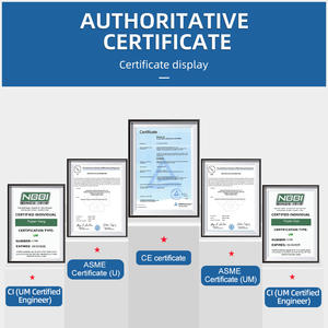 خزان هواء أفقي 10 لتر معتمد من الفولاذ الكربوني-قابل للتخصيص مع شهادة - Product Image 4