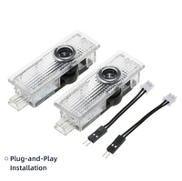 BMW E90/E92/M3 E60/E61/E65 F01/F02/F10/F30/F48 G30 X1-X7 için Yeni Araba Kapısı LED Projektör Lambaları Araba Kapı Lambaları