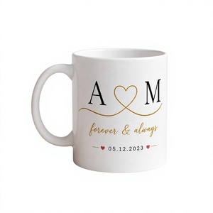 Tasse à café en céramique personnalisée en gros, design sur mesure, logo imprimé, compatible lave-vaisselle et micro-ondes, cadeau idéal - Product Image 1
