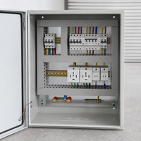 Caja de Distribución Eléctrica de Pared Personalizable OEM con Componentes Siemens y Tomas de Corriente de Acero Inoxidable
