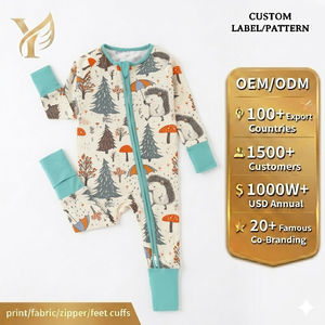 Combinaison pour bébé en fibre de bambou biologique écologique, vêtements pour bébé, douce et respirante, combinaison pour nouveau-né - Product Image 2