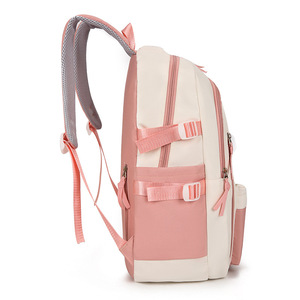 Vente en gros Sac à dos de voyage extérieur pour hommes Sac à dos d'affaires simple Sac pour étudiants Sac à dos en polyester pour ordinateur portable LOGO personnalisé - Product Image 2