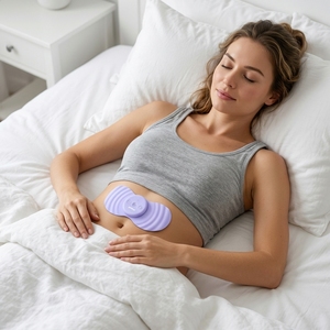 Massaggiatore Addominale Wireless TENS per il Comfort Mestruale Femminile, Controllabile tramite APP o Pulsante - Product Image 1