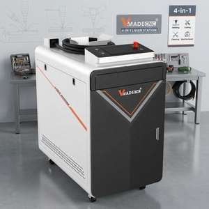 Máquina de Soldadura Láser de Fibra Portátil 4 en 1 Raycus de 3000W con Enfriamiento por Agua, Nueva - Product Image 1