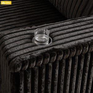 Gezellige Witte <span class=keywords><strong>L</strong></span>-Vormige Bank Met Lusvormige Stoffen: Samendrukbaar Voor Eenvoudig Opbergen, Ideaal Voor Gezinsvriendelijke Ruimtes - Product Image 5