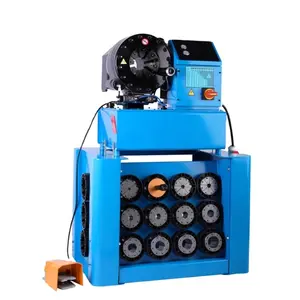 Up to 2 Inch High Pressure Hydraulic Hose Crimping Machine P20 Rubber Pipe Making Machine P32 Hose Pressing Machine High Quality