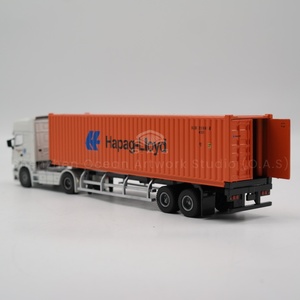 美国集装箱模型工厂定制比例1:50航运线礼品赫伯罗特集装箱压铸卡车模型 - Product Image 2
