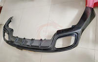 Kit carrosserie style C pour Porsche Panamera 971 2017-2019 en fibre de carbone : Lame avant, diffuseur arrière, jupes latérales, spoiler