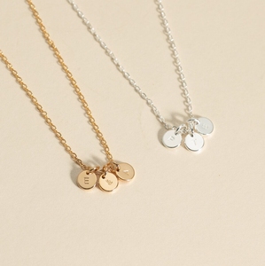 Collana iniziale personalizzata placcata in oro 18k alla moda collana iniziale ipoallergenica con nome di <span class=keywords><strong>bambini</strong></span> - Product Image 6