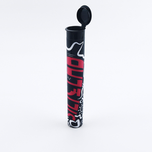 Accesorios para Smoke Shop: Tubo de Plástico Ligero Personalizado con Etiqueta Completa, Tubo Preformado de 115mm para Conos Enrollados con Tapa Pop - Product Image 1