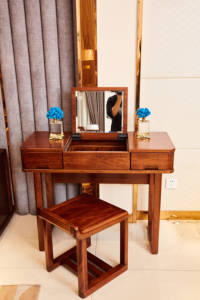 Table de toilette avec miroir et rangement, vente chaude, designs de tables de toilette avec tiroirs - Product Image 2