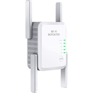 ตัวขยายสัญญาณไวไฟย่านความถี่คู่1200Mbps อุปกรณ์ขยาย AC1200พร้อมพอร์ตอีเธอร์เน็ต <span class=keywords><strong>WPS</strong></span> สำหรับเราเตอร์โฮมออฟฟิศ - Product Image 1