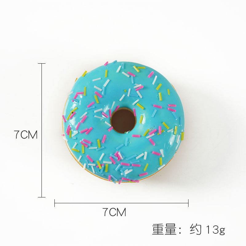 Beignets à aiguilles colorés-[Bleu]