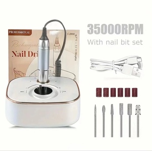 Fresa Elettrica per Unghie Rosa Personalizzata di Alta Qualità con Design Ergonomico e Coppia Elevata 36W 35000rpm - Product Image 6