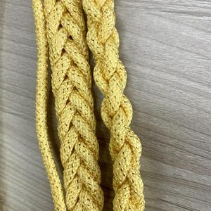 Accesorios para uniformes ceremoniales Aiguilettes Sash Fringe Epaulette Cordón <span class=keywords><strong>de</strong></span> borla <span class=keywords><strong>de</strong></span> color dorado - Product Image 4