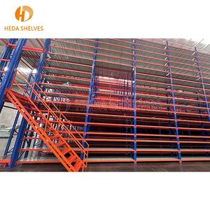 יצרן תעשייתי מחסן מתלה מדף מזנין מדפים פלטפורמת פלדה mzzanine - Product Image 5