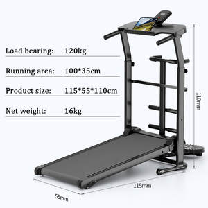 Caminadora Plegable y Portátil para Uso Doméstico, con Protección para las Rodillas, Caminadora Eléctrica - Product Image 4
