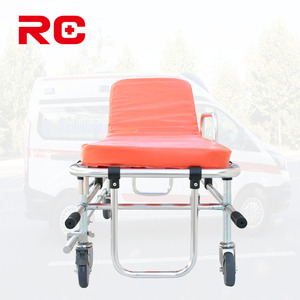 <strong>Hot</strong> Selling Lightweight Aluminum Ambulance <strong>Stretcher</strong> <strong>Emergency</strong> Medical Patient Transfer <strong>Stretcher</strong> for Hospital EMS - Product Image 2