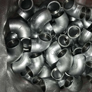 Fig No. Raccords de tuyauterie en fonte malléable <span class=keywords><strong>à</strong></span> coude droit 90 degrés, 1090, avec filetage BS, galvanisé, 1/2-6 pouces - Product Image 4