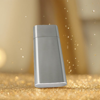 Paquete de 3 tubos de caja de cigarros de acero inoxidable 304 Acabado de laca moderna de alta calidad Simple atmosférico cepillado suave para cigarros