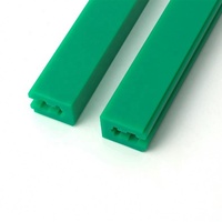 Chine Entreprises Personnalisé Cnc Chaîne En Plastique Linéaire Rail Ceinture Glissière PTFE Uhmw pe Hdpe Nylon Uhmwpe Guide Résistant À La Chaleur