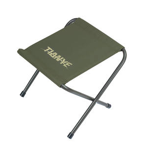 Customized Outdoor <b>Portable</b> Steel Beach Small Travel <b>Stool</b> Camping Hiking Tools Folding Fishing Chair - Product Image 3