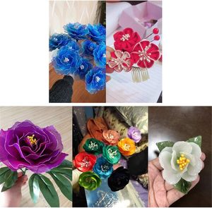 Estambres <span class=keywords><strong>de</strong></span> Flores Artificiales <span class=keywords><strong>de</strong></span> Doble Cabeza <span class=keywords><strong>de</strong></span> 55 mm, 150 Piezas, Pistilos Artificiales <span class=keywords><strong>de</strong></span> Perla Mate para Manualidades, Decoración <span class=keywords><strong>de</strong></span> Tarjetas Navideñas y Bodas - Product Image 2