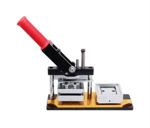 Machine de découpe de moules pour autocollants magnétiques rectangulaires pour réfrigérateur 63,5*63,5 mm, outil de fabrication d'aimants - Product Image 2