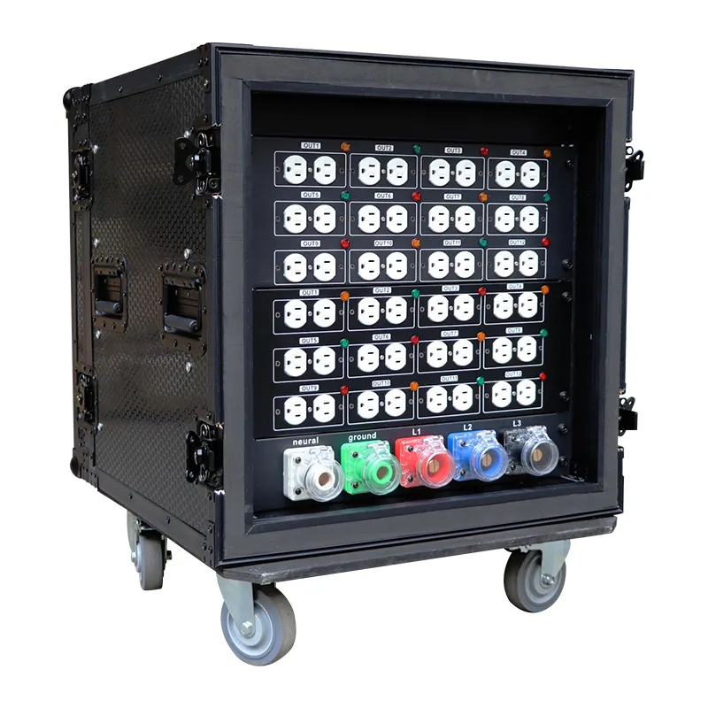 Электрический дистрибьютор питания с американской вилкой, 24 канала, 20 А