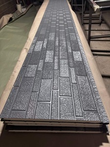 Paneles Sándwich Aislantes de 16 mm, 20 mm <span class=keywords><strong>y</strong></span> 25 mm |   <span class=keywords><strong>Panel</strong></span> de <span class=keywords><strong>Teja</strong></span> de Acero Tallado para Revestimiento de Paredes <span class=keywords><strong>y</strong></span> Techos de Viviendas - Product Image 1
