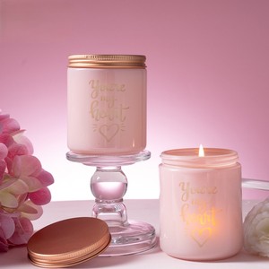Aromaterapia di lusso candela di cera di soia con profumo di lusso luminoso personalizzato candela profumata per il regalo - Product Image 4