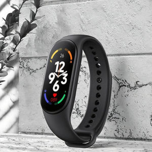 बिल्ट-प्रूफ स्मार्ट ब्रेसलेट एम 6 एम 7 स्मार्ट फिटनेस घड़ी-साथ डिस्प्ले एक्टिविटी ट्रैकर ip67 हार्ट रेट मॉनिटर - Product Image 2